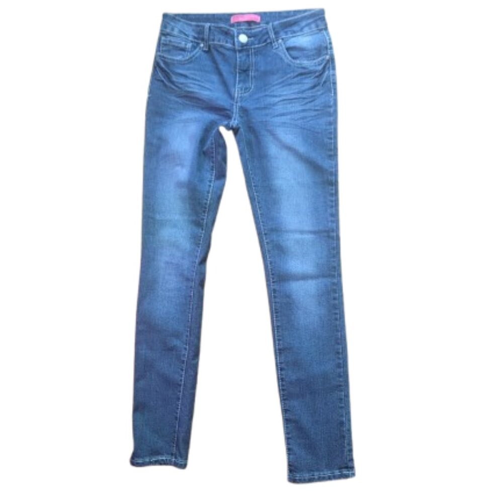 Low Waist / Low Rise Blue Skinny Jeans Size 7  ---